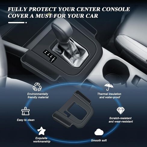 BIBIBO for 2025 Subaru Forester Central Control Silicone Gear Shift Panel Trim Cover 2025 Subaru Forester Premium/Sport/Limited/Touring Gear Shift Control Anti-Scratch Panel Decorative Cover in Saudi Arabia