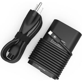 65W 45W USB C Laptop Charger - Dell Computer Charger for Latitude 5420 7420 5520 5430 7430 5530 5540 7530 7330 7400 5440 7440 7390 7320,Type C AC Adapter Power Cord for XPS 13 Chromebook 3100