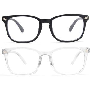Blue Light Blocking Reading Glasses, Anti Headache/Glare/Eye Strain Readers Computer Eyeglasses Women/Men