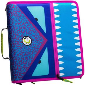 كيس إت مونسترز The Sidekick Zipper Binder، 5 - ملف موسع ملون، أكوا in Kuwait