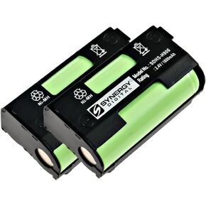 Synergy Digital Cordless Phone Batteries - Replacement for Sennheiser BA2015 Cordless Phone Battery (Set of 2)