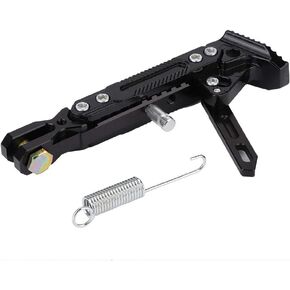 Kickstand For Motorcycle-for Honda Ruckus Kickstand - Motorcycle Kickstand Adjustable Tripod Holder Universal Aluminum Motor Scooter Modified Foot Side Stand Motorcycle Accessories