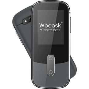 Wooask Language Translator Device W09 Real-time Two Way Voice Translation in 144 Languages and Accents for Learning Travel Business