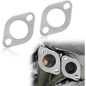 Standard Exhaust Manifold Gasket 2" 2-Bolt Exhaust Flange Gasket Car Exhaust Gasket Replacement OEM#120-06310-0002 Car Accessories (2PCS)