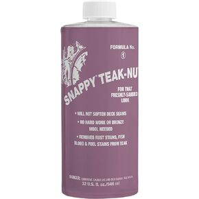 Restore & Renew Weathered, Gray Teak & Other Fine Wood Professional Strength - For That Freshly Sanded Look