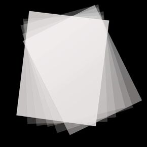 150 ورقة 8.5 × 11 بوصة فيلم شفاف نافث للحبر، أوراق طابعة نافثة للحبر مقاومة للماء وسريعة الجفاف، أوراق شفافة نافثة للحبر تعرض إيجابي لنقل طباعة الشاشة الحريرية in Kuwait