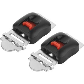 Cosmos Pack of 2 Motorcycle Helmet Speed Clip Helmet Quick Release Buckle Pull Buckle for 0.75 Inch Wide Universal Helmet Chin Strap