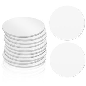 Gudui Double Sided Mounting Tape Sticker 10 PCS Double Sided Foam Tape VHB Round Pad 2.2" Strong Self Adhesive Pads Heavy Duty Waterproof Foam Tape for Home Office Car Phone Holder