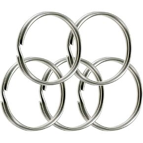 Lucky Line 3" Nickel Plated Split Ring, 25 per Box (79100)