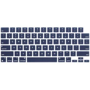 Se7enline Compatible with MacBook Pro 14 inch Keyboard Skin for Pro 14 16 & Air 13.6 15.3 A2918 A2992 A2779 A2442/A2485 A2780 A2991/A2681/A3113/A2941/A3114(M3 M2 M1) 2021 2022 2023 2024,Aqua Blue