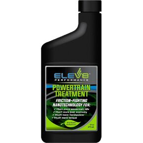 Powertrain Treatment - Increases Mileage, Horsepower and Engine Life and Reduces Carbon Emissions for All Gas and Diesel Cars and Trucks - Works with Any Oil - 16oz