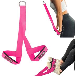 Reverse Squat AB Strap Prfect for Training Abs and Hip Flexors. Elite Speed, Jumping, and Explosiveness for men and women. (Straps for Cable Machines) Knee Protection, Leg Strength, and Deep Core.