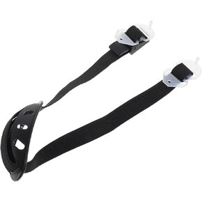 BESPORTBLE Hard Hat Chin Strap Helmet Strap Adjustable Professional Universal Helmet Liner Chin Protector Strap with Protective Buckle 1Pc (Black)
