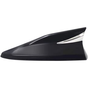 Shark Fin Antenna, Universal Roof Top Decorative Antenna Aerial for Car Trunk SUV (Black)