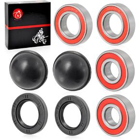 Front Wheel Bearing Seal Hub Dust Cover Kit For Yamaha Golf Cart G2 G8 G9 G11 G14 G16 G20 G21 G22 1985-2007 JN6-F5518-01