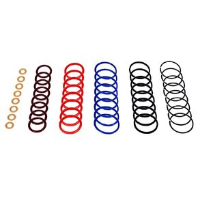 O-Ring Kit for 7.3L Fuel Injector Fit for 1995-2003 Ford F250 F350 F450 F550 E250 E350 E450 with 7.3L Injectors # CM-5010 XC3Z-9229-AB (8PCS） (O-Ring Kit)