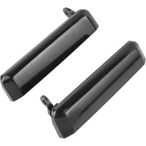 Exterior Outside Door Handle Front Left Driver & Right Passenger Side Fit for 1986-1995 Nissan Pathfinder D21 Hardbody 1995-1997 Pickup Truck Without Keyhole
