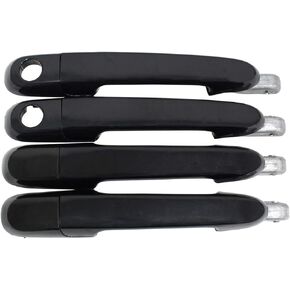 NewYall Set of 4 Front and Rear Left Driver and Right Passenger Side Exterior Outside Door Handle for Dodge Attitude 2006-2011 for Hyundai Accent 2006-2011