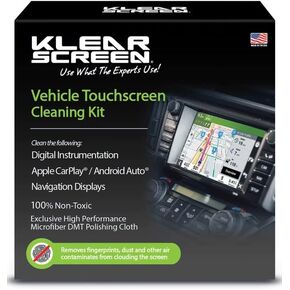 Premium Navigation Screen Cleaner 2oz Spray Bottle Great for Large Nav Screens in Cars 2 Bonus Cloths Included Made in The USA