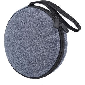 Portable CD Player Case/Bag, Hard Carrying Travel Storage Case Compatible for HOTT Portable CD Player 511/611/711/611T Personal Compact Disc Player, CDs, Headphone, USB Cable and AUX Cable
