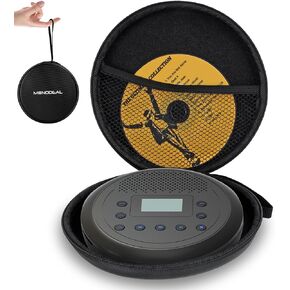 MONODEAL Portable CD Player Case Portable CD Players, Also Compatible with Gueray, HOTT, GPX, Coby, Tyler, ARAFUNA, Oakcastle CD players