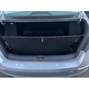 Envelope Style Automotive Elastic Trunk Mesh Cargo Net for Honda Civic LX Sport EX Touring 2022-2024 - Trunk Organizer and Storage - Luggage Net for Sedan - Best Car Organizer for Honda Civic