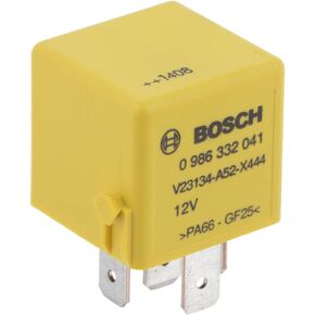BOSCH 0986332041 Changeover Mini Relay - 5 دبابيس، 12 فولت، خاص بالمعدات الأصلية - فردي