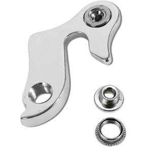 Bike Derailleur Hanger Frame Gear Tail Hook Universal Rear Derailleur Bike Gear Fixed Gear Hanger 2.53"x1.66" Size and M10 Diameter of Thread and 0.39" Aperture