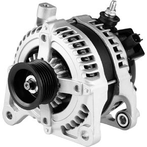 Alternator Replacement Compatible with 2008 2009 2010 Chrysler Town & Country Van 3.8 3.8L, 2008-2010 Dodge Grand Caravan 3.8 3.8L, 2007-2011 Jeep Wrangler, 09-10 Volkswagen Routan Replace 04801304AA