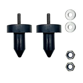 924-5410 Black Heavy Duty Hood Pin Poly Fits Ken-Worth 2000 T400 T440 T450 T470 T600 T600A T660 T800 W900 (2 Pack)