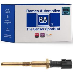Engine Cylinder Head Temperature Sensor (Long version), Compatible with Wells SU9722 SU2302, Standard Motor Products TS464 (RA-TS1214)