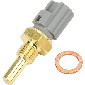 Coolant Water Temp Sensor, 13650-10G00, Brass Coolant Water Temperature Sensor Replacement for GSX R600 GSX R750 GSX R1000 TL1000R