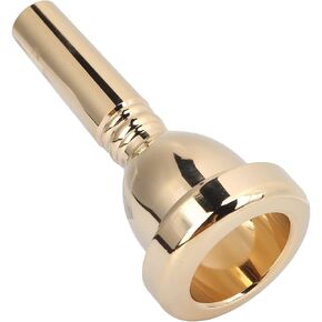 Trombone Mouthpiece, Brass Tenor Large Shank Trombone Mouthpiece Professonal Silver Plated Mouthpiece, 12.7mm 5G Trombone Accessory Replacement, TR‑03 (Silver) in Kuwait