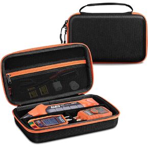 حافظة SITHON متوافقة مع أداة البحث عن قاطع الدائرة ET310 AC من Klein Tools، ومجموعة أدوات إصلاح منفذ 80041 واختبار وعاء RT250 GFCI، وحقيبة تنظيم تخزين الأدوات الكهربائية ذات الغلاف الصلب (الجراب فقط) in Kuwait