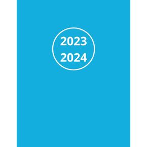 A4 Academic Diary 2023-2024: Daily Teacher Planner and Lesson Plan Record Book from july 2023 to june 2024, Large teacher lesson planner 2023 2024(with blue cover)) in Kuwait