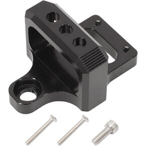 Solenoid Valve Mount Holder Bracket 3 Port for Mac AEM Boost Controller Universal CNC Billet Aluminum Bracket Mount Boost Solenoid Mount, Black Boost Control Solenoid