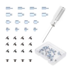 M.2 Screw for MSI Motherboard - M2 Screws Kit SSD Mounting Screws PCIe Nvme Standoff for MSI Gigabyte Laptop Computer Motherboards