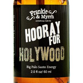 Frankie and Myrrh Palo Santo Smudge Spray | Hooray for Holywood | Crystal Cleansing, Energy, Rejuvinaion, Meditation | 100% Pure Essential Oil Mist (Sustainably Sourced)