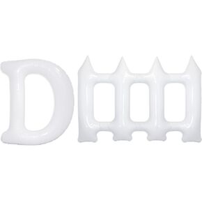 Defense Sign 2 pcs D + Fence | Defense Sports Sign | Football D Fense, Basketball D Fense | Baseball D Fense, Inflatable D-Fence sign| Sports Party Decoration | Defense Gameday Decoration | BASHOUT in Kuwait
