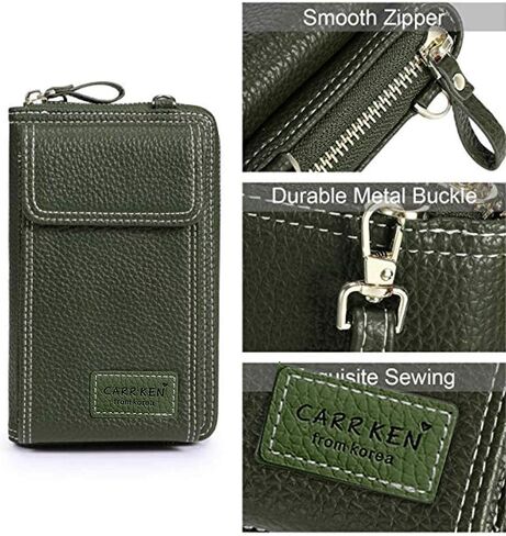Valentoria Womens Crossbody Bag Cell phone Wallet Small Shoulder Purse Leather Card Handbag in Saudi Arabia