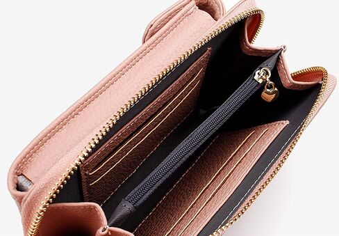 Valentoria Womens Crossbody Bag Cell phone Wallet Small Shoulder Purse Leather Card Handbag in Saudi Arabia