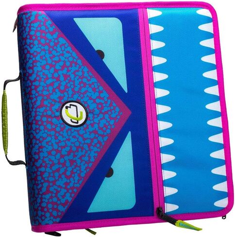 كيس إت مونسترز The Sidekick Zipper Binder، 5 - ملف موسع ملون، أكوا in Kuwait