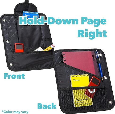 كيس إت مونسترز The Sidekick Zipper Binder، 5 - ملف موسع ملون، أكوا in Kuwait
