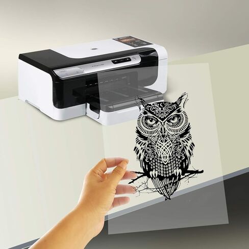 150 ورقة 8.5 × 11 بوصة فيلم شفاف نافث للحبر، أوراق طابعة نافثة للحبر مقاومة للماء وسريعة الجفاف، أوراق شفافة نافثة للحبر تعرض إيجابي لنقل طباعة الشاشة الحريرية in Kuwait