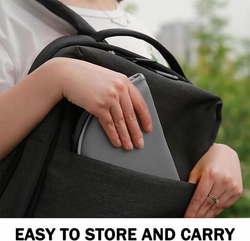 وسادة مقعد صغيرة محمولة، وسادة مقعد إسفنجية خفيفة الوزن قابلة للطي، وسادة مقعد مضادة للانزلاق، للاستخدام في الهواء الطلق، والنزهات، وحقائب الظهر، وتسلق الجبال، والمشي لمسافات طويلة، والاستاد والسفر. (رمادي) in Kuwait