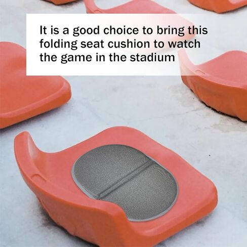 وسادة مقعد صغيرة محمولة، وسادة مقعد إسفنجية خفيفة الوزن قابلة للطي، وسادة مقعد مضادة للانزلاق، للاستخدام في الهواء الطلق، والنزهات، وحقائب الظهر، وتسلق الجبال، والمشي لمسافات طويلة، والاستاد والسفر. (رمادي) in Kuwait