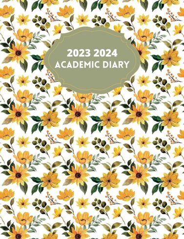 A4 Academic Diary 2023 2024: A4 Academic Year July 2023 - June 2024,Simple and large Teacher Planner 2023 2024 in Saudi Arabia