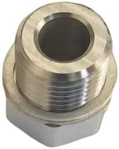 LS1performance M16 1.5 to 1/8 NPT Oil Pressure Sensor Adapter - Aluminum Sensor Thread Adapter for LS Engine Swap, LS Car Gauges Swap LS1 LM7 LR4 LQ4 LS6 L59 LQ9 LM4 L33 LS2 LH6 L92 L76 LY2 LY5 LY6 in Saudi Arabia