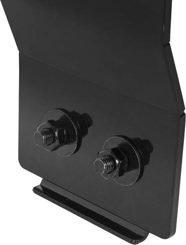 ECOTRIC Cross Bar 53"-66" متوافق مع 1999-2022 Chevy Express GMC Savana Ford E Series سلم رف لشاحنة السقف رف سلم الناقل مزراب المطر الصلب شديد التحمل باللون الأسود in Kuwait