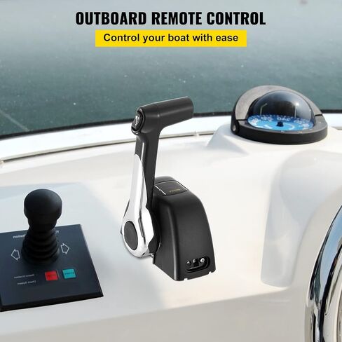 VEVOR قارب التحكم في الخانق 704-48205 لياماها العلوي المثبت خارجي التحكم عن بعد رافعة واحدة Binnacle in Kuwait